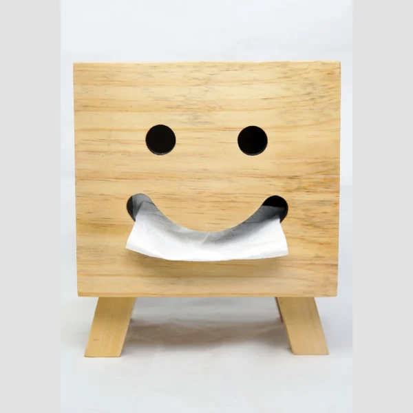 Tissue Box Smile Face